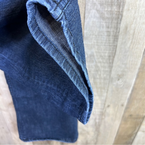 Refuge Premium Size 11 Dark Blue Wash Jeans Lo Rise w/5 Pockets & Belt Loops - Picture 5 of 15